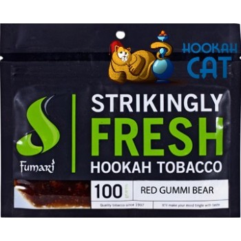 Табак для кальяна Fumari Red Gummi Bear (Фумари Красные Мишки Гамми) 100г Акцизный